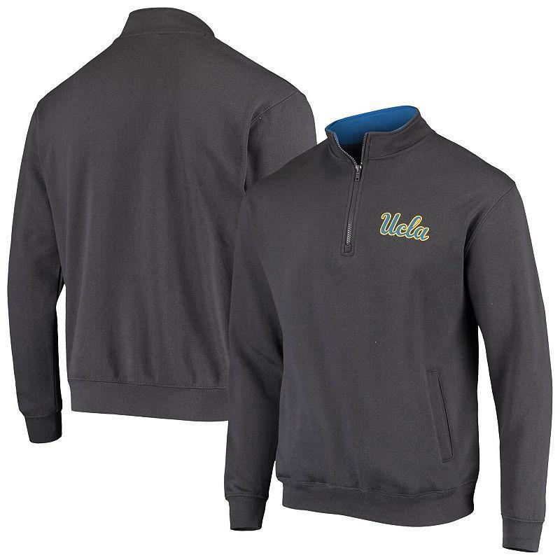 Men's Colosseum Charcoal UCLA Bruins Tortugas Logo Quarter-Zip Jacket, Size: 2XL Product Image