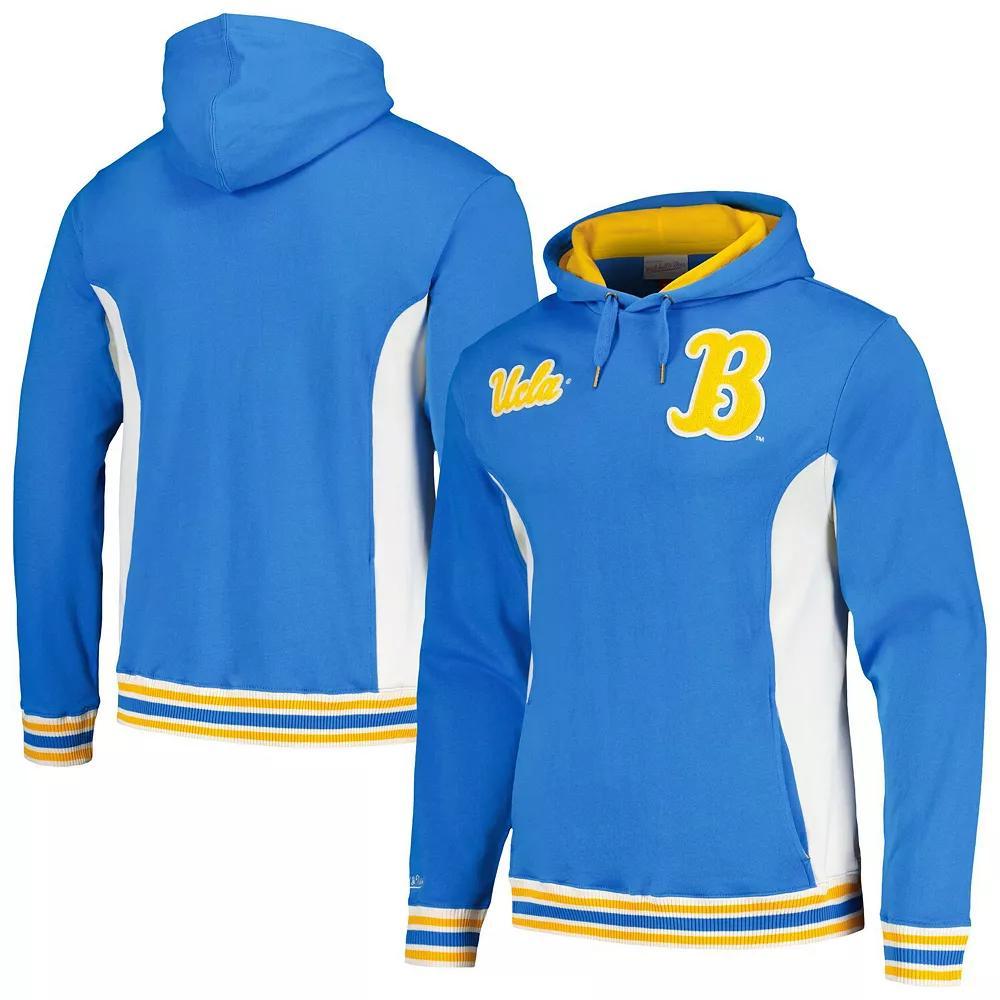 Men's Mitchell & Ness Blue UCLA Bruins Team Legacy French Terry Pullover Hoodie, Size: 2XL Product Image