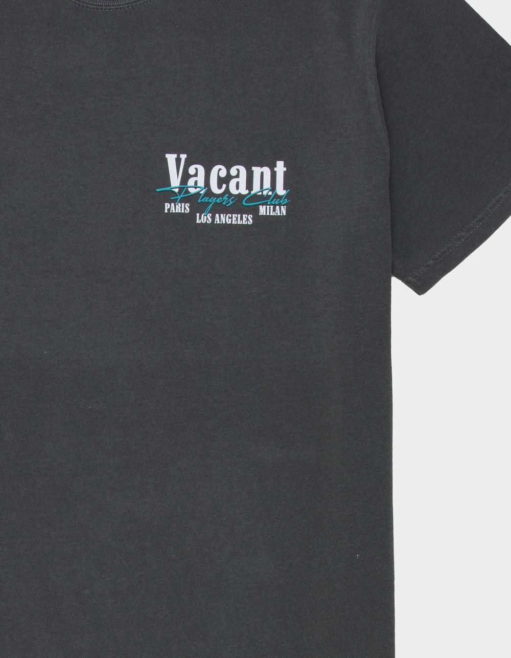 PRETTY VACANT Players Club Mens Tee - WASHED BLACK Product Image