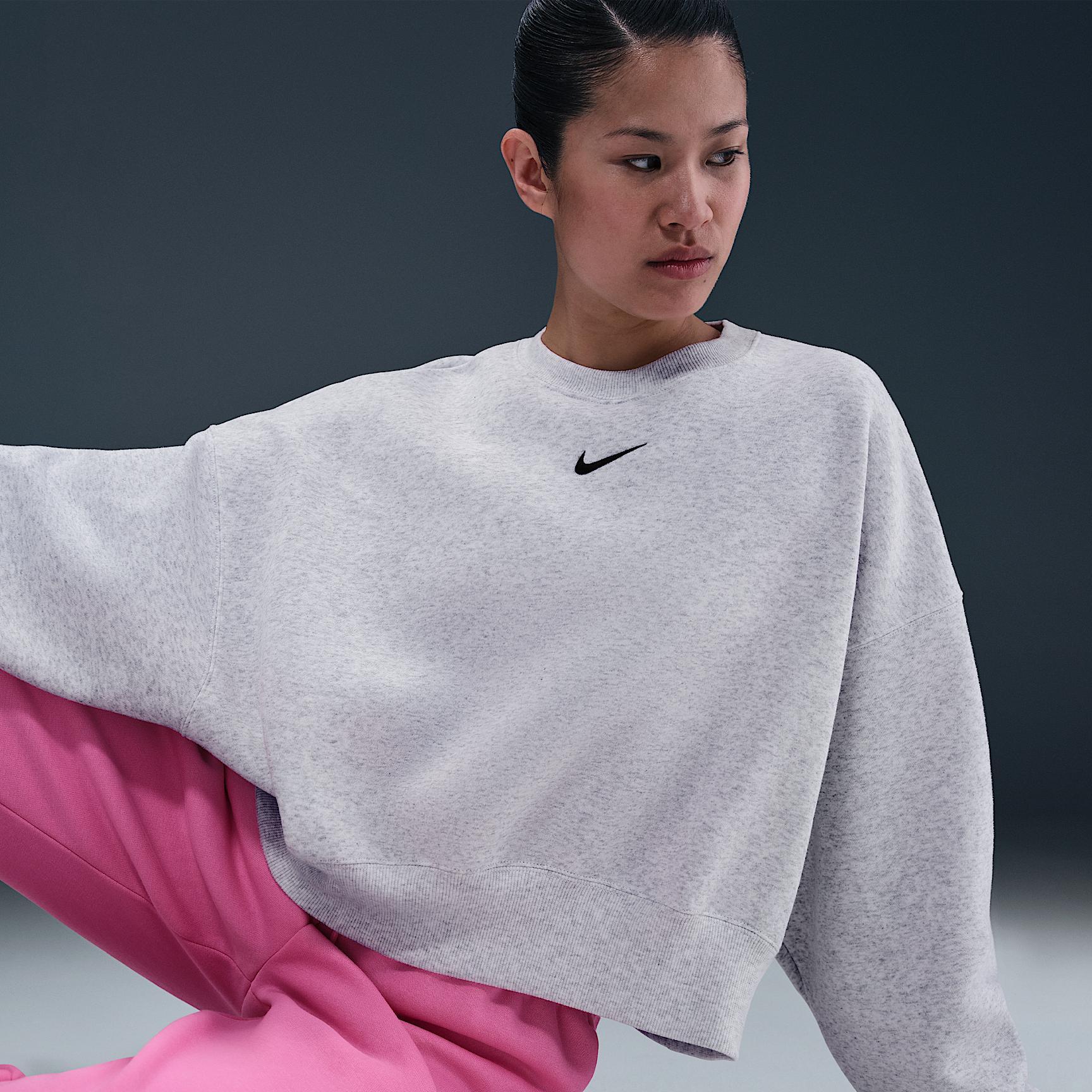 Women's Nike Sportswear Phoenix Fleece Over-Oversized Crew-Neck Sweatshirt Product Image