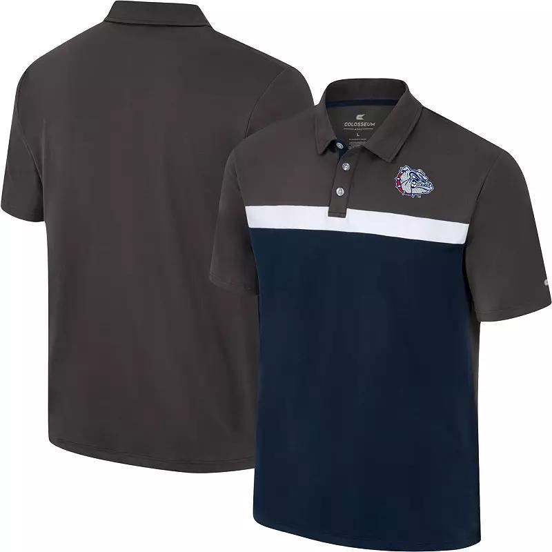 Mens Colosseum Charcoal Auburn Tigers Two Yutes Polo Product Image