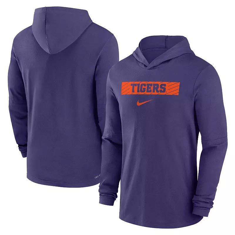 Men's Nike Navy Arizona Wildcats 2024 Sideline Hoodie Performance Long Sleeve T-Shirt, Size: 2XL, Blue Product Image