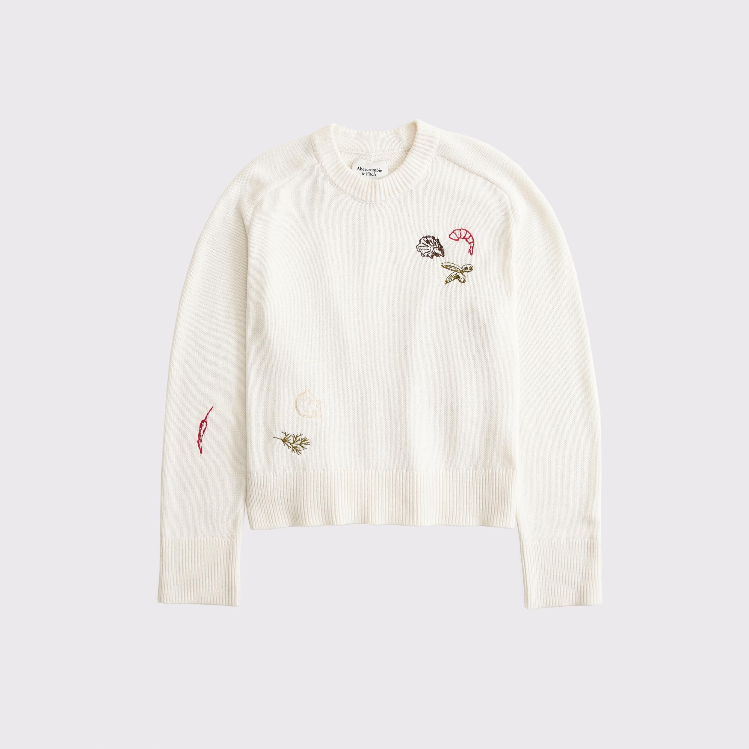 The A&F Madeline Crew Sweater Product Image