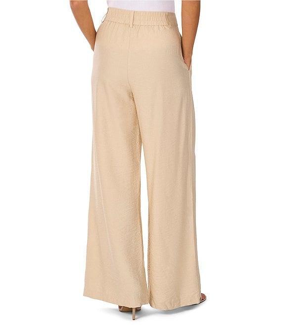 Vince Camuto Pleated Wide Leg Trouser Pants Product Image
