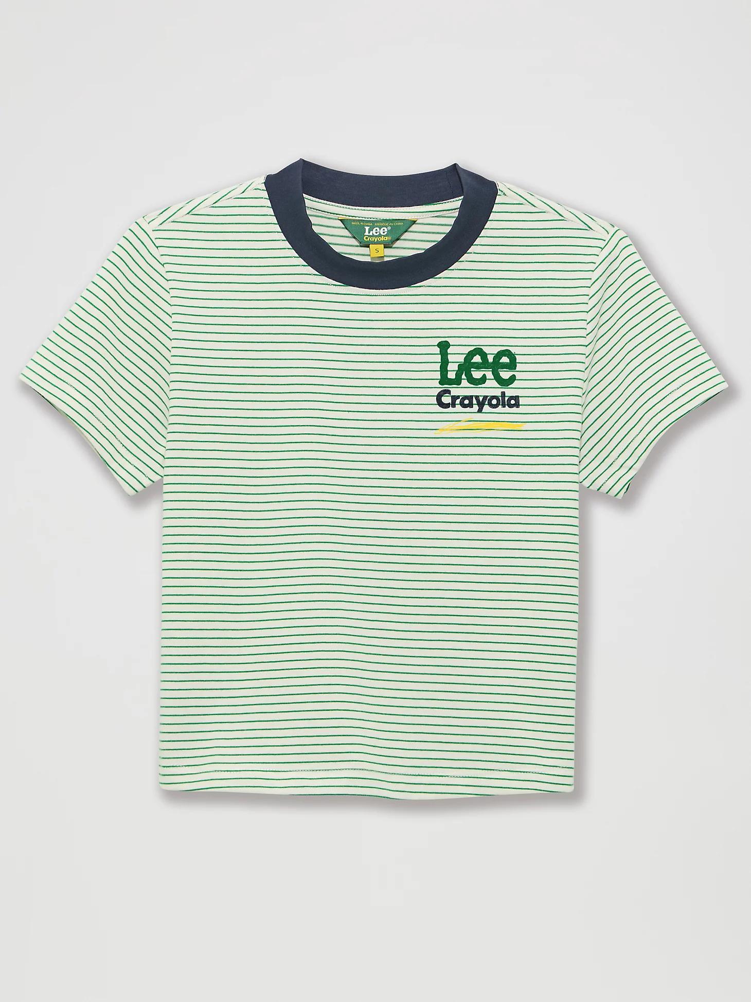 Women's Lee® x Crayola® Slim Ringer Tee | Women's Tops & Tees | Lee® Product Image