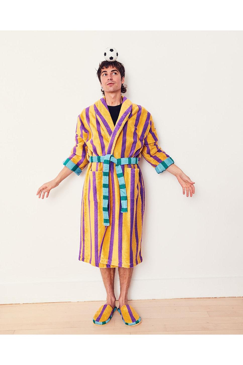 Stripe Bathrobe Dusen Dusen Product Image