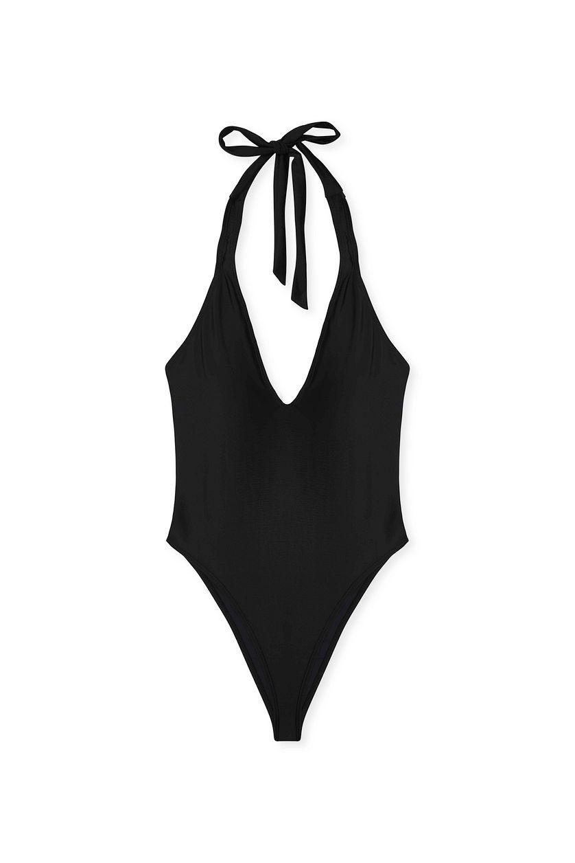 Halterneck Plunge Swimsuit Product Image