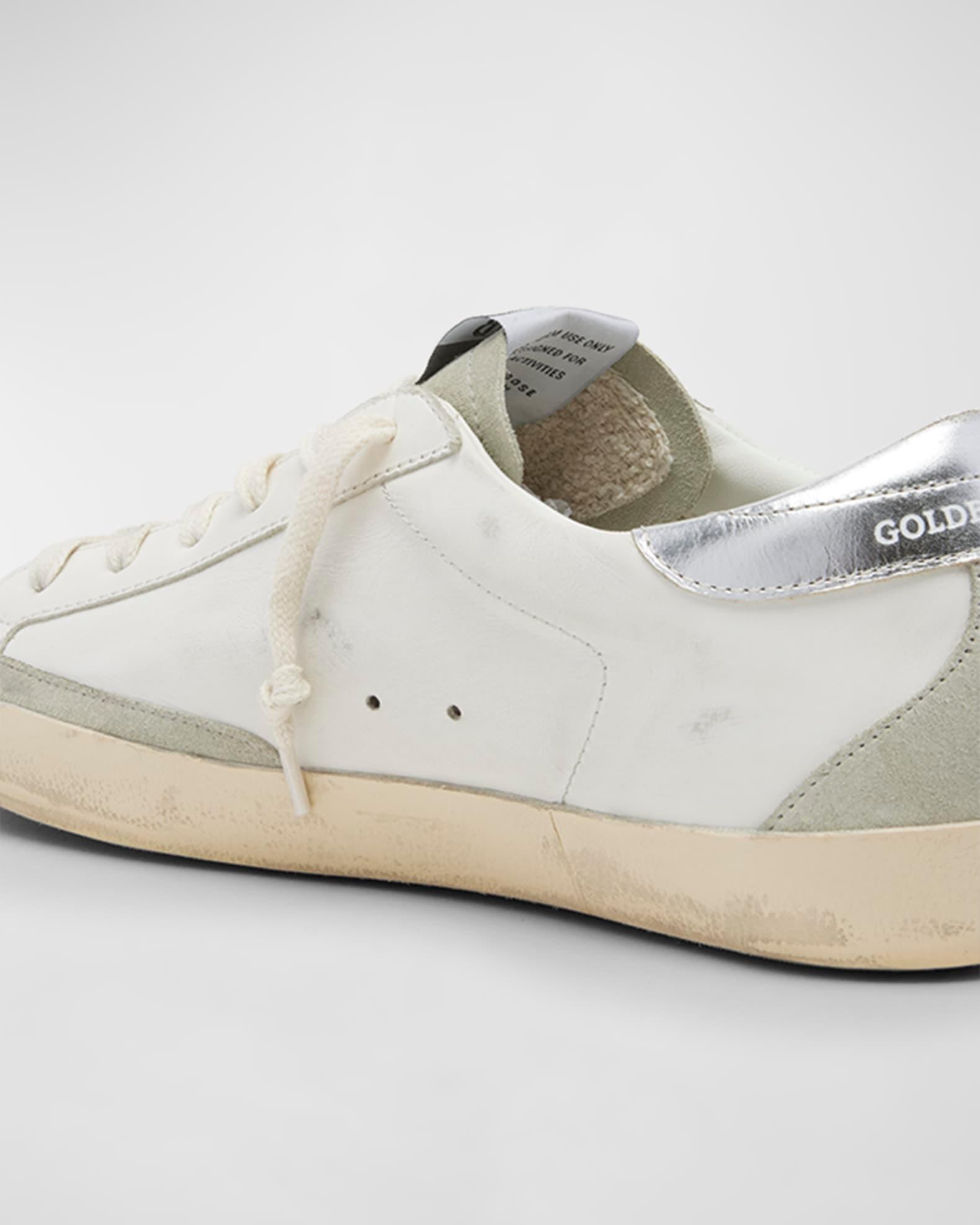 Superstar Leather Glitter Low-Top Sneakers Product Image