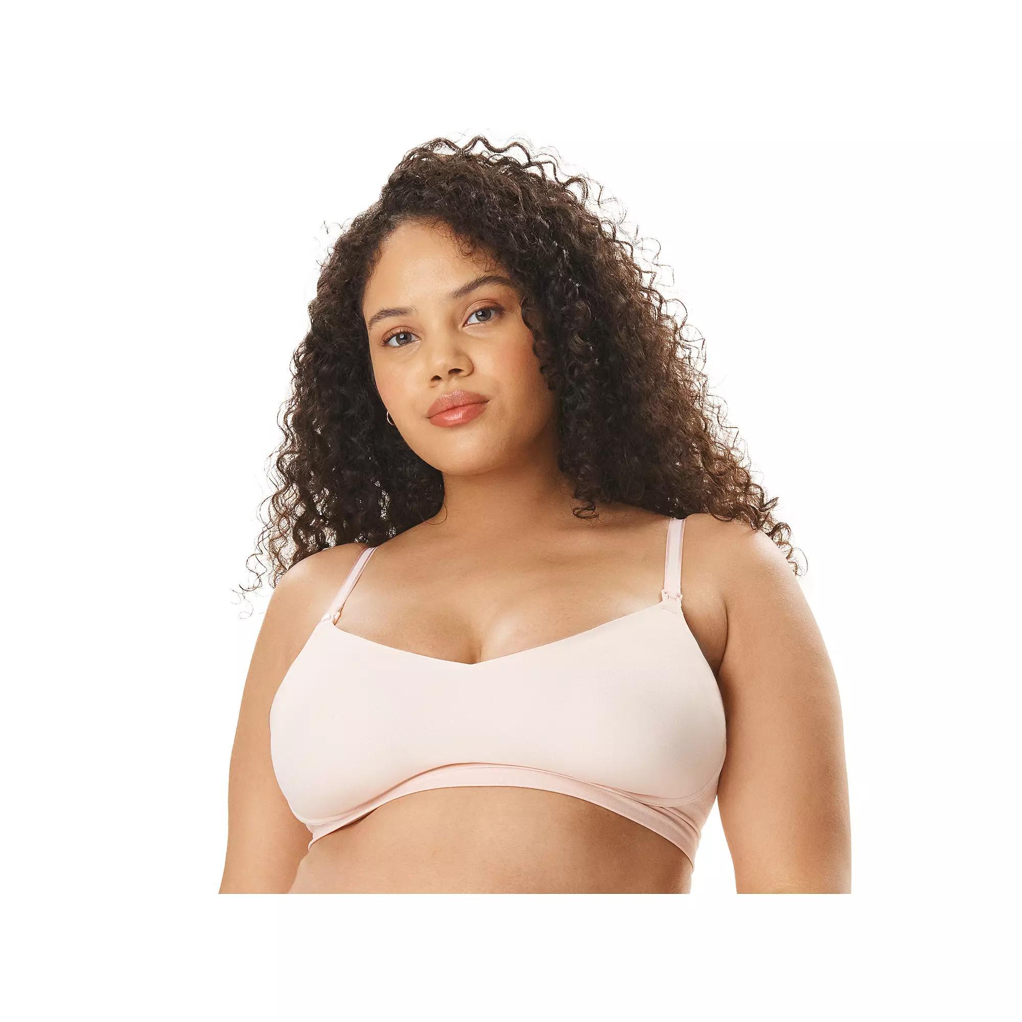 Maternity Motherhood Seamless Bonded Nursing Bralette 90028, Womens Product Image