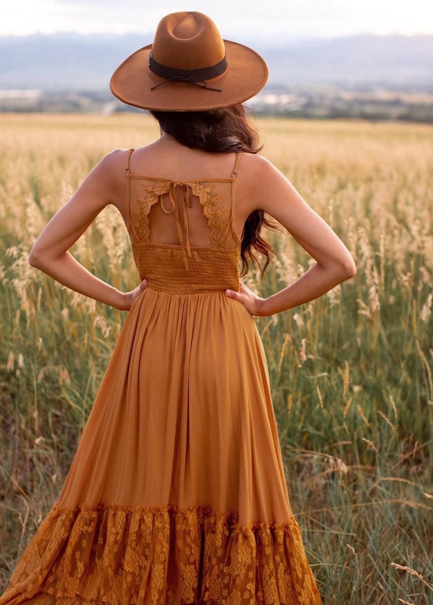 Christelle Dress in Marigold Female Product Image