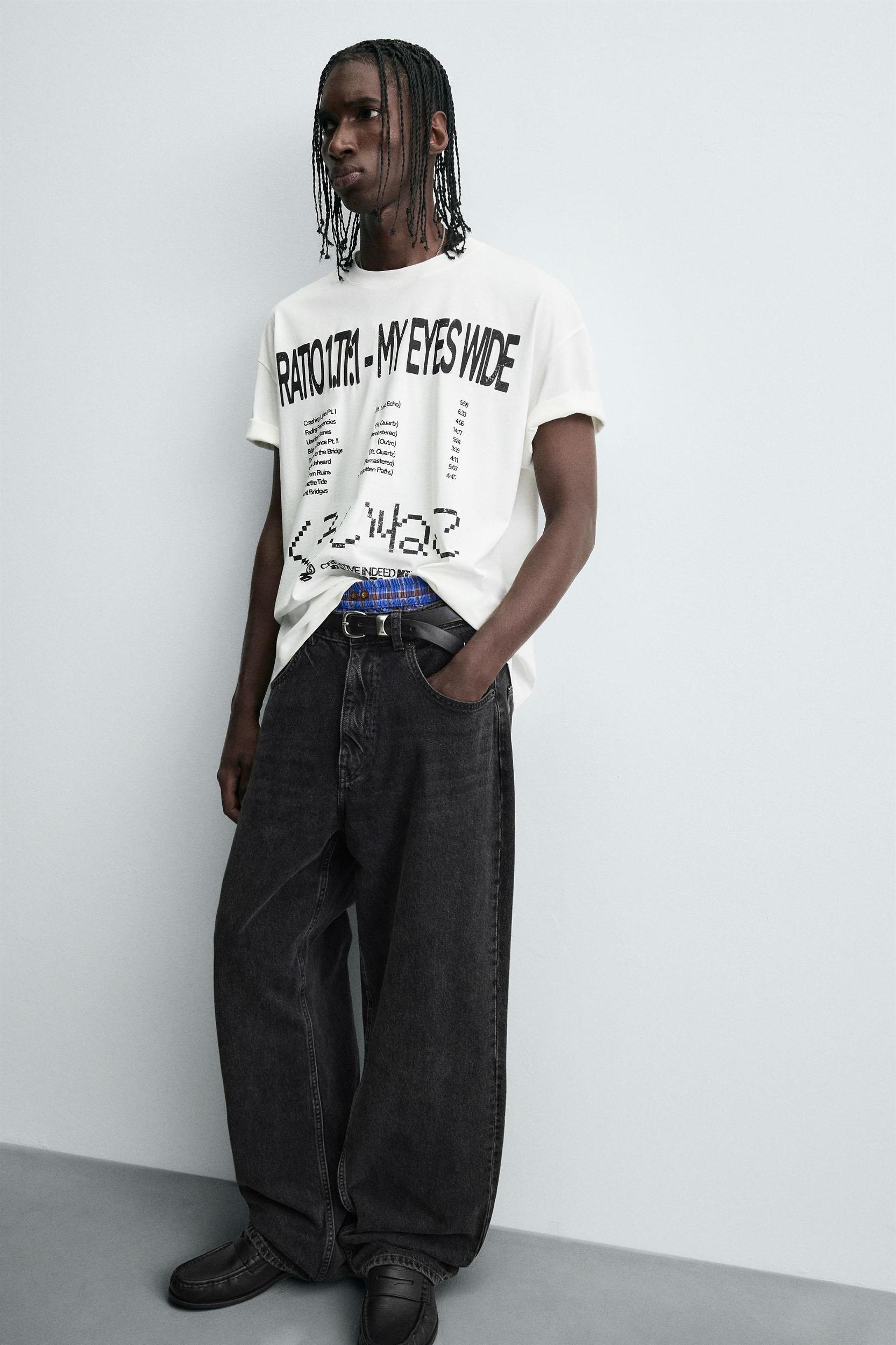 GRAPHIC TEXT T-SHIRT Product Image