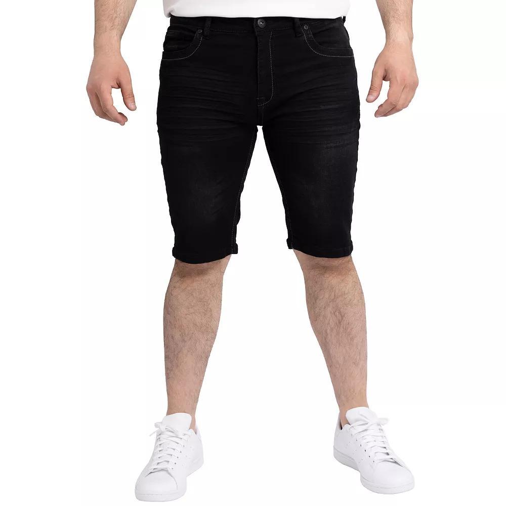 Men's Cultura 12.5" Saddle Stitch Denim Shorts, Size: 32, Black Wash Product Image