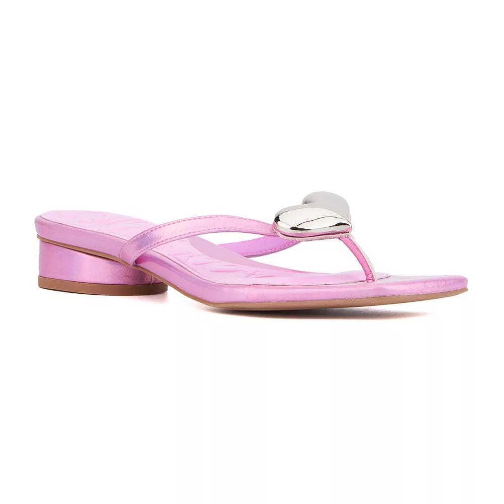 Olivia Miller Womens Love Buzz Flat Sandals Product Image