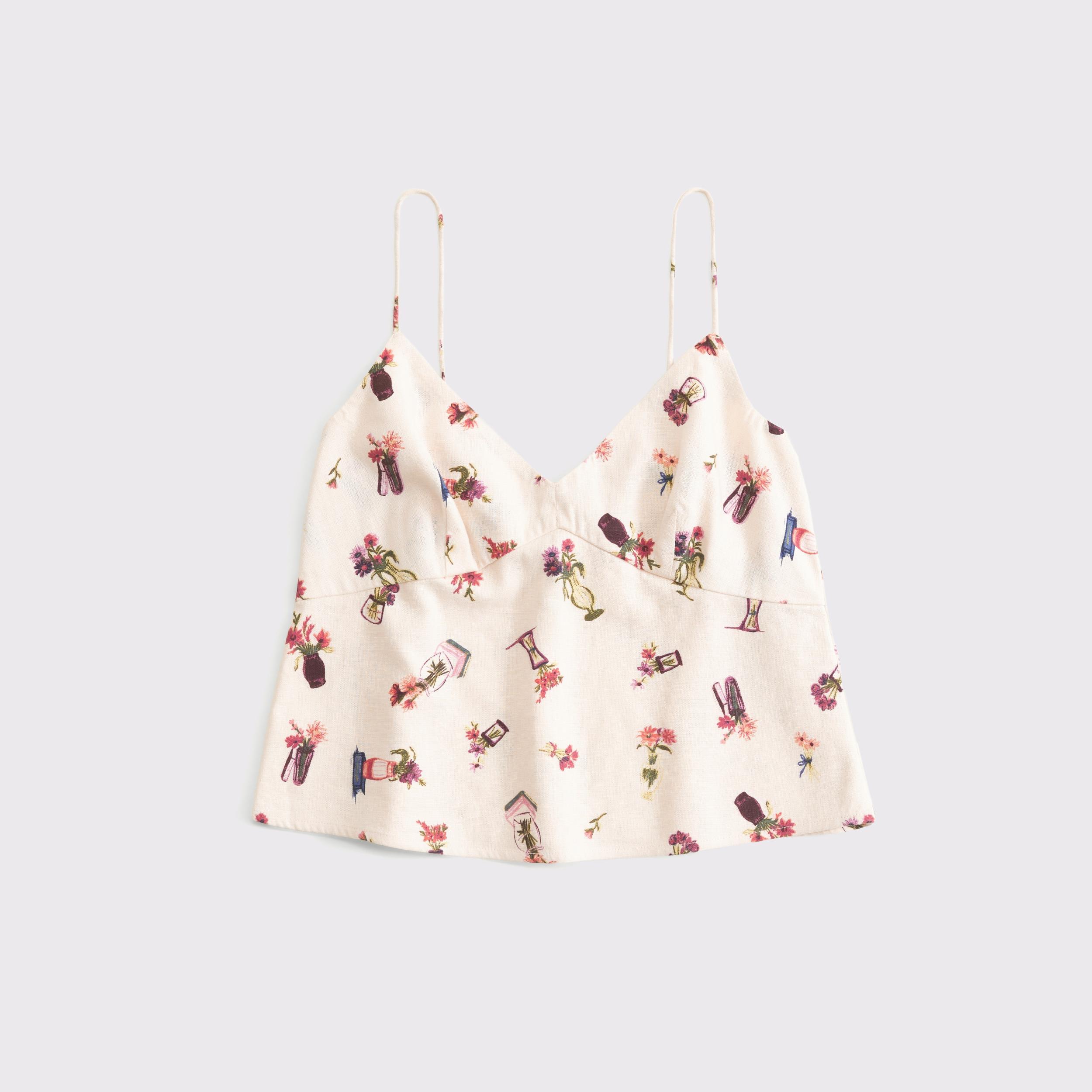 Denim Babydoll Cami Product Image