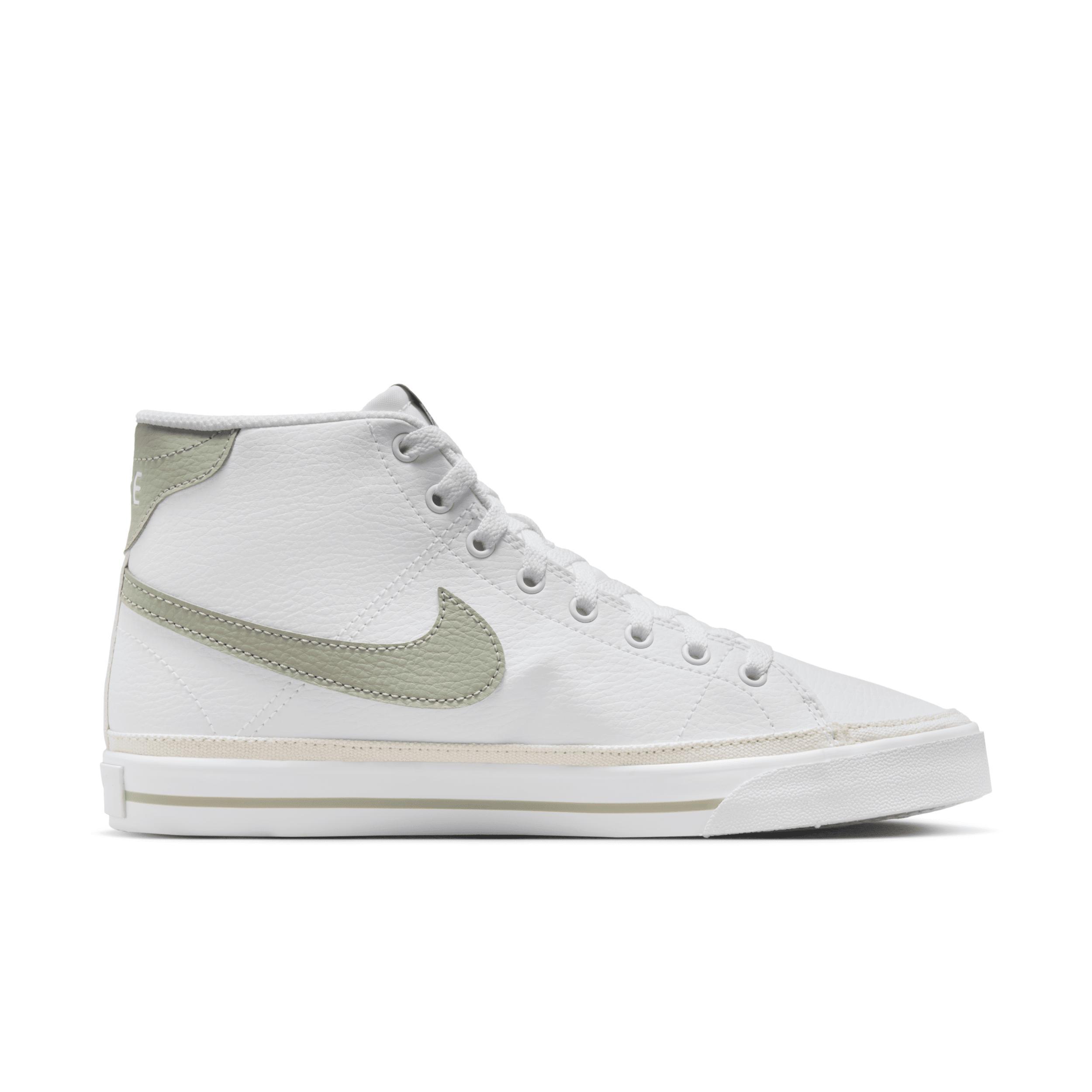 Nike Court Legacy Mid Next Nature Womens Shoes Green Horizon-Phantom Product Image
