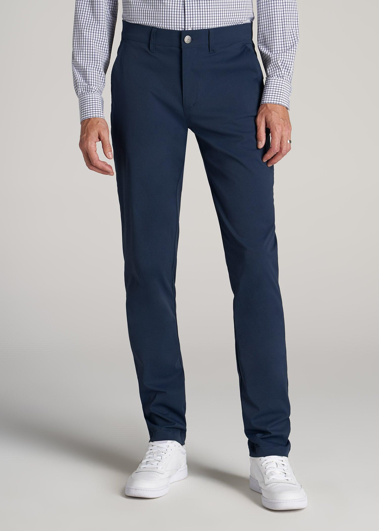 TAPERED FIT Traveler Chino Pants for Tall Men in Light Khaki Product Image