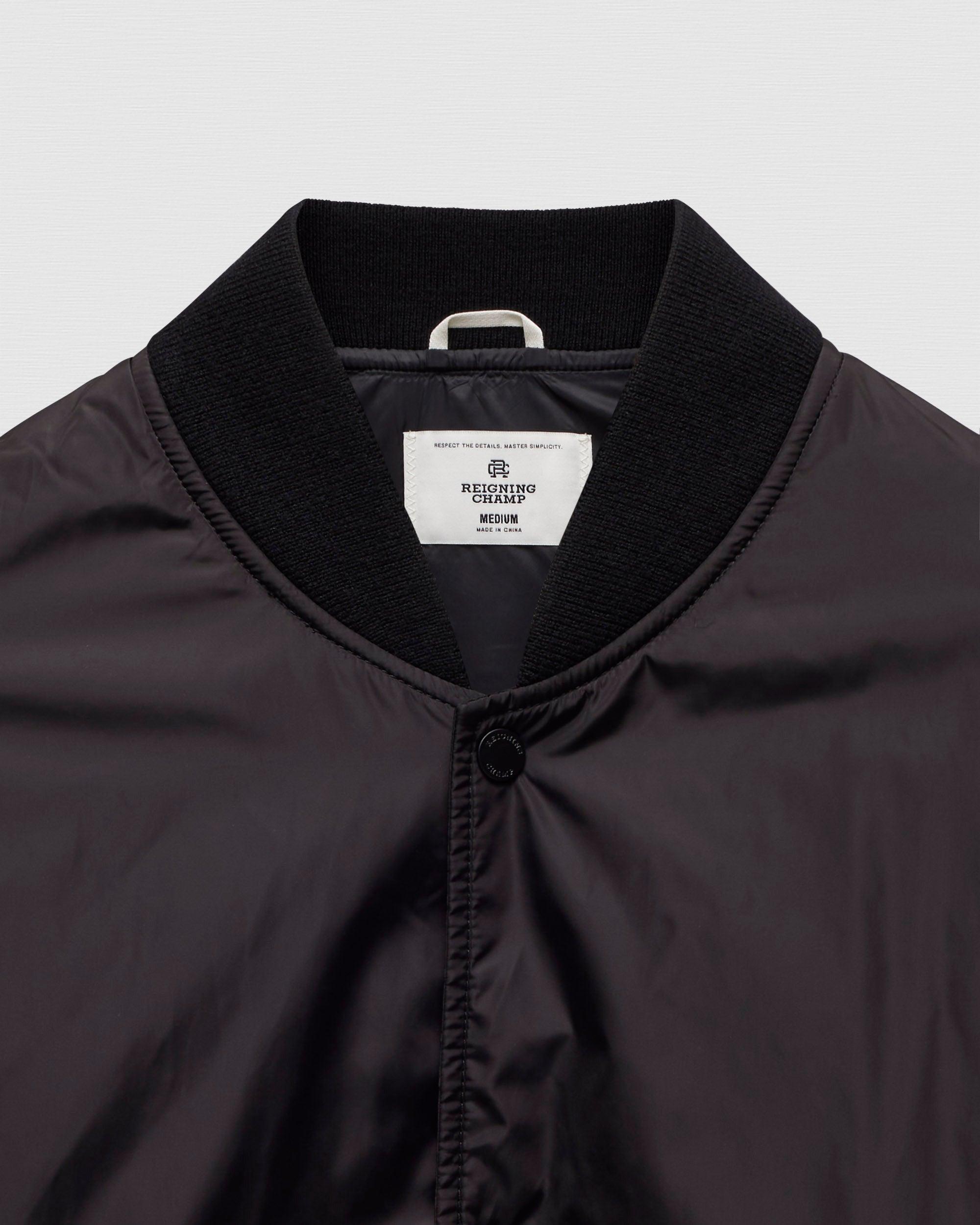 Econyl Satin Nylon Stadium Jacket Male Product Image