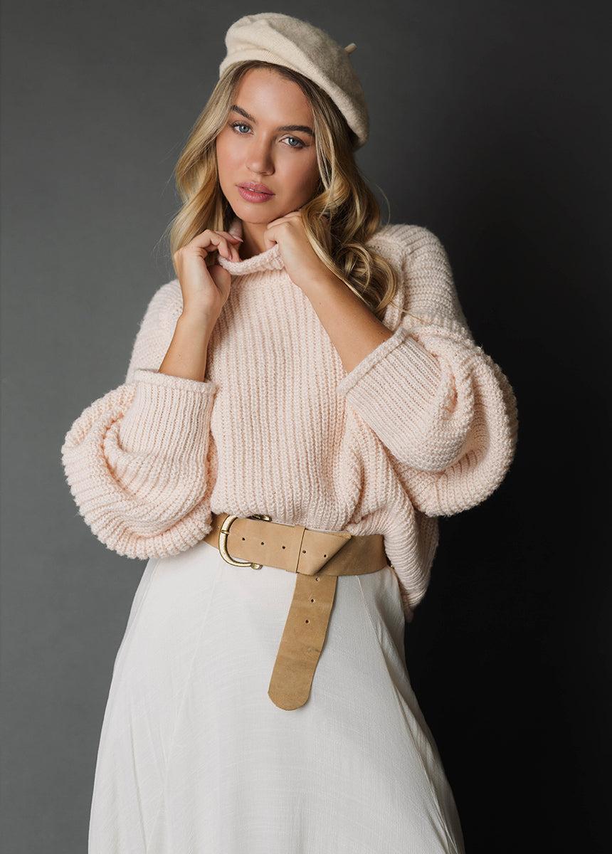 Kenzie Sweater in Heather Shell Female Product Image