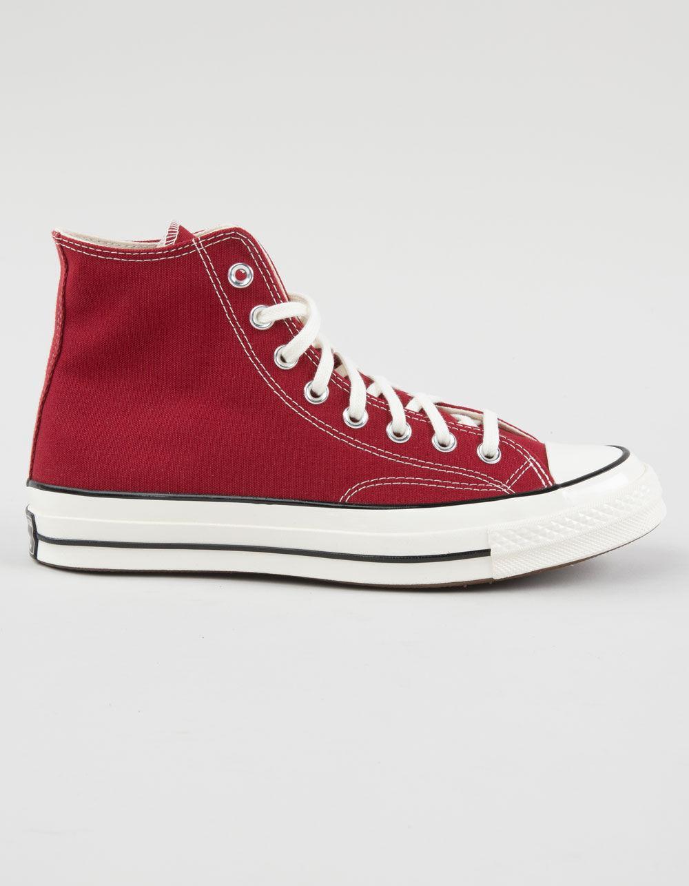 CONVERSE Chuck 70 High Top Shoes - RED COMBO Product Image
