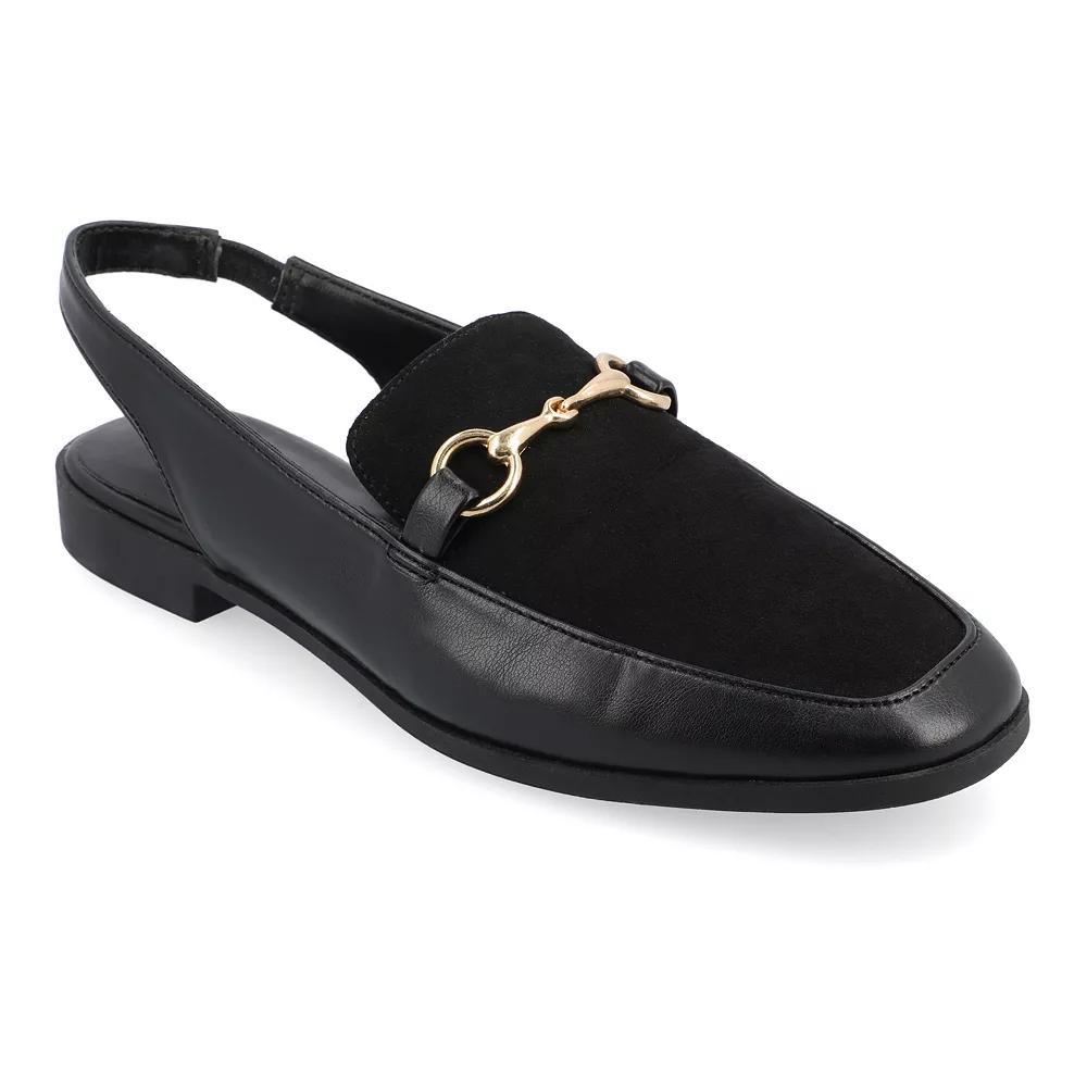 Journee Lainey Women's Tru Comfort Foam™ Flats, Size: 10, Blue Product Image