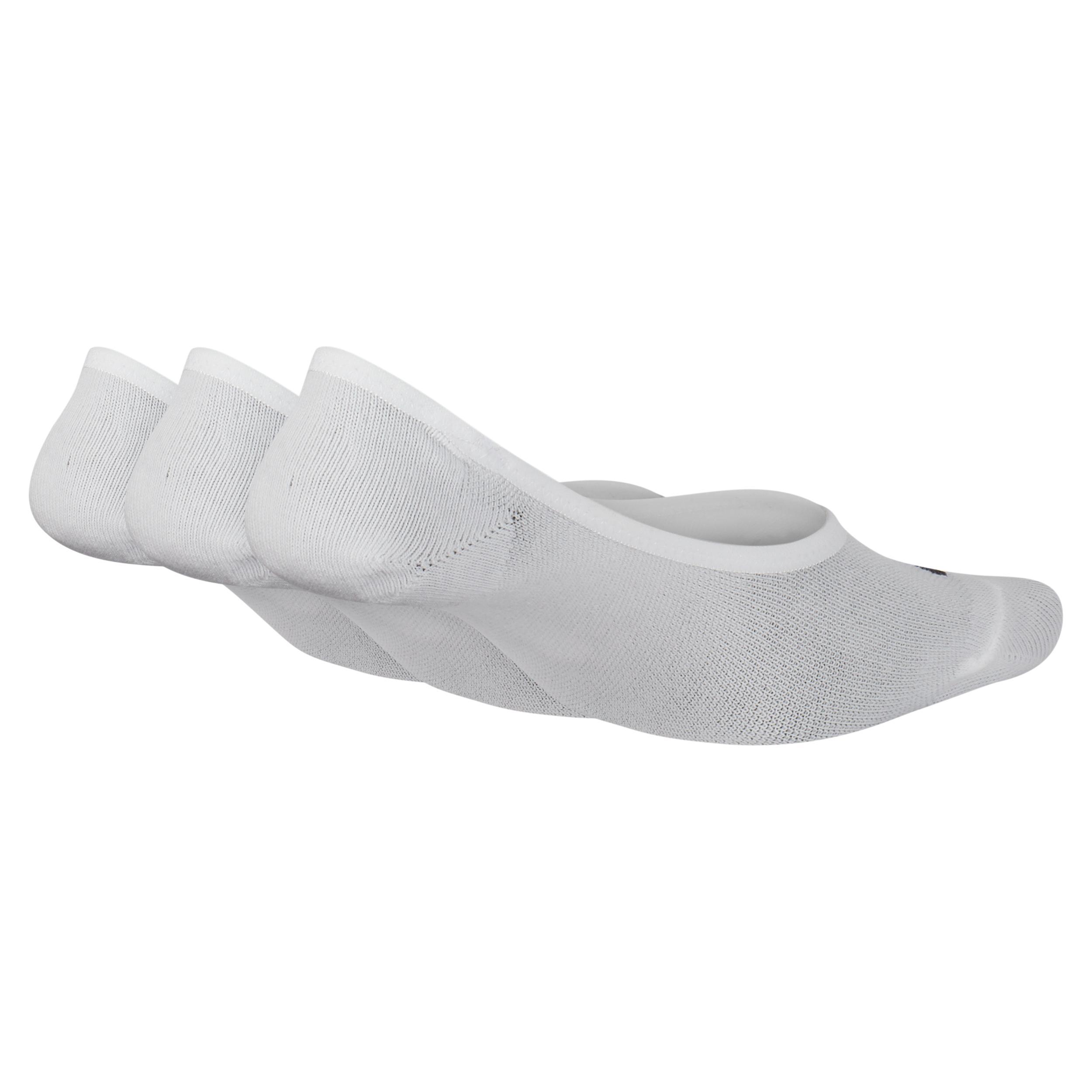 Nike Womens Everyday Lightweight Training Footie Socks (3 Pairs) | SX4863-101 Product Image