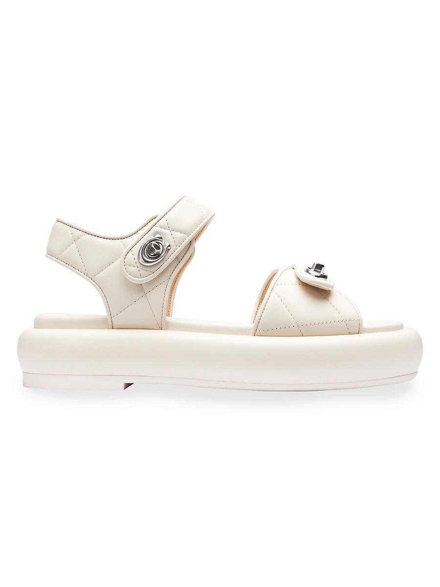 Womens Peyton Leather Sandals Product Image