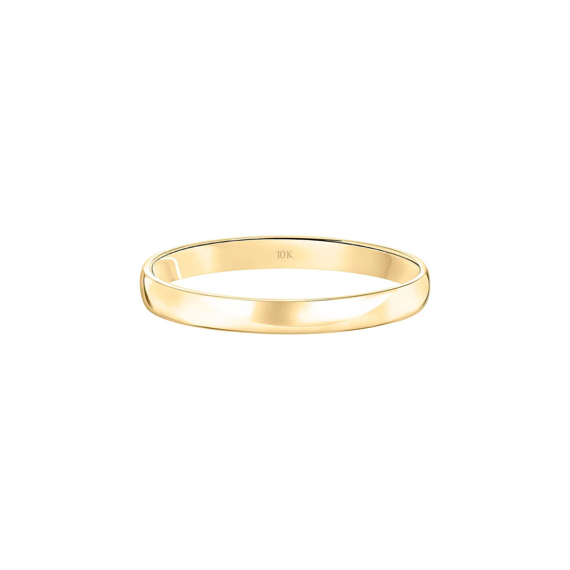 Love Always 10k Gold 3 mm Wedding Band, Women's, Size: 7.50, 10k White Gold Product Image