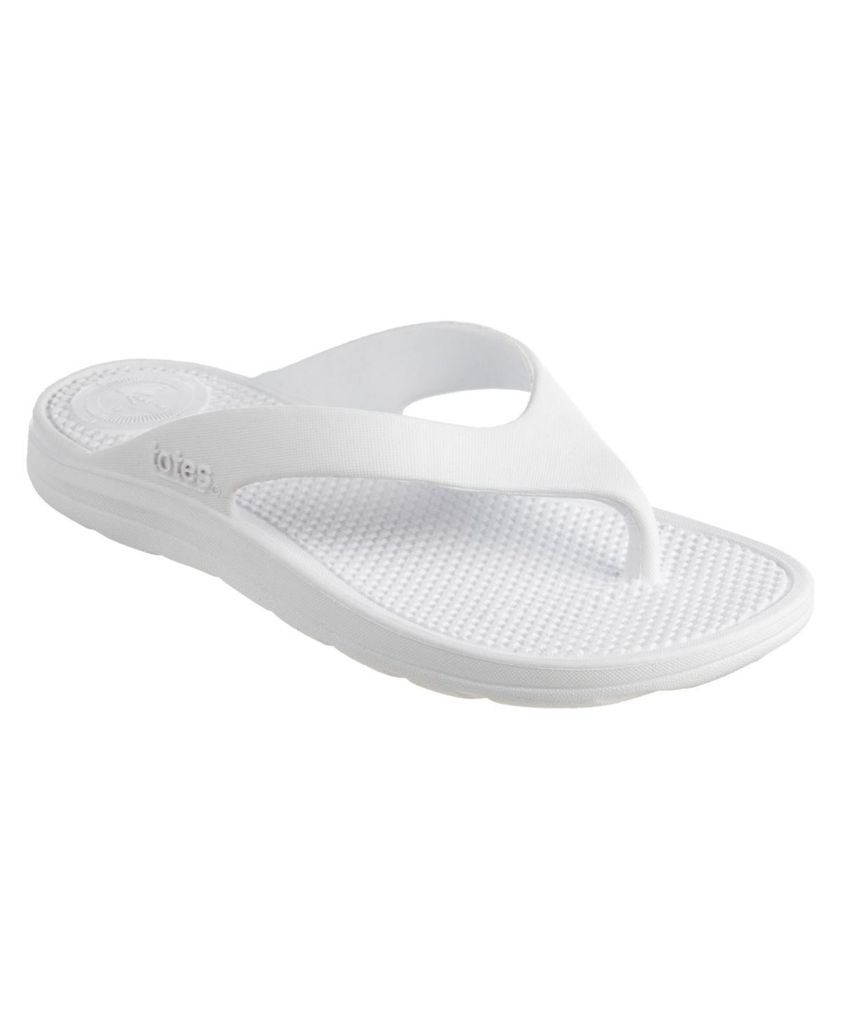 totes Sol Bounce Ara Women's Thong Sandals, Size: 8, White Product Image