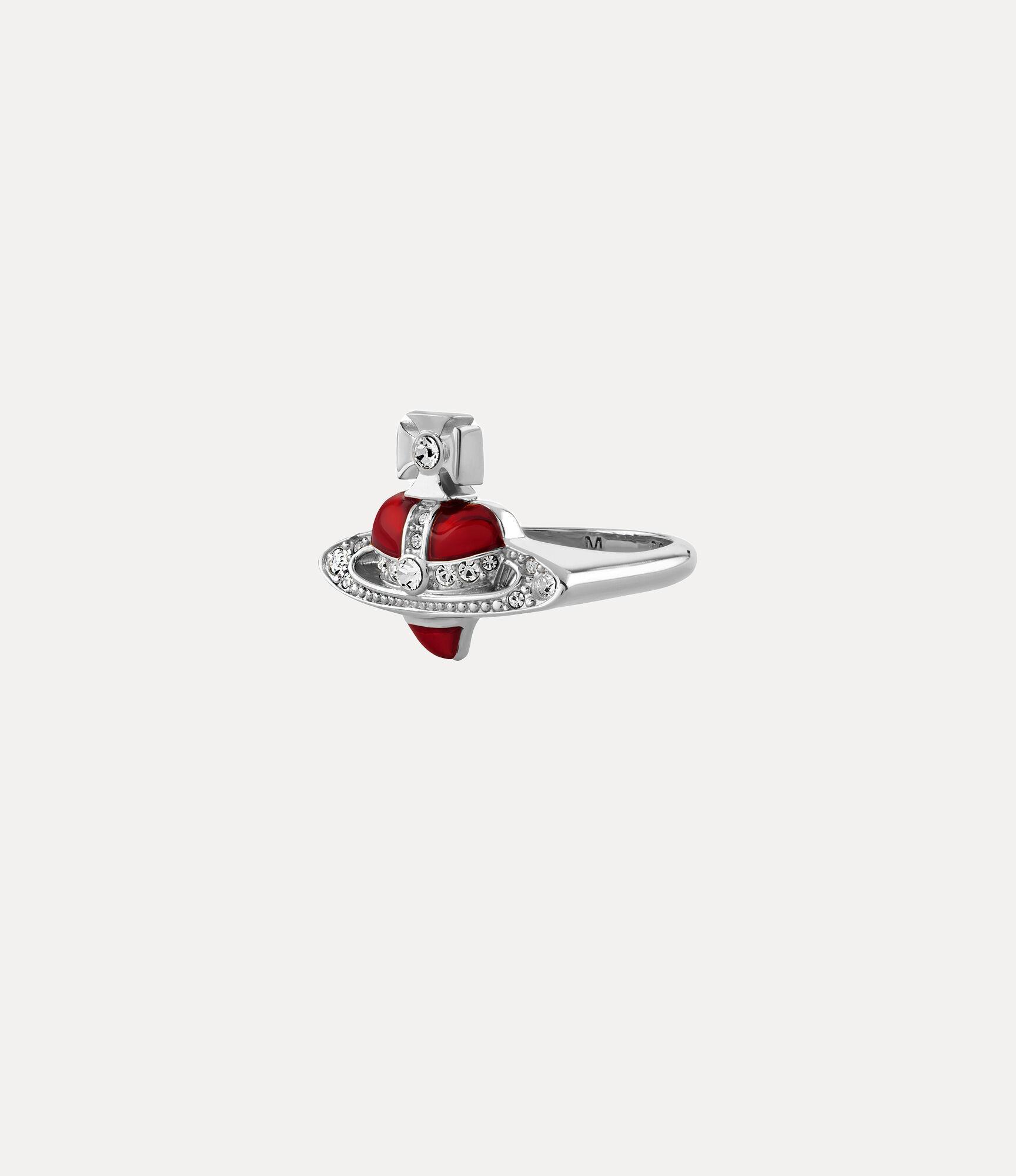 New Diamante Heart Ring Product Image
