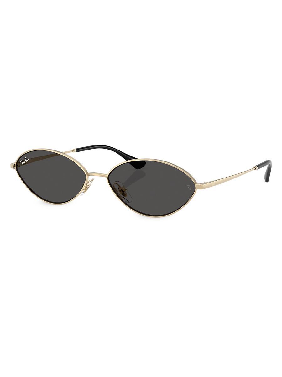 Ray-Ban Womens RB3757 Kai 56mm Oval Sunglasses Product Image