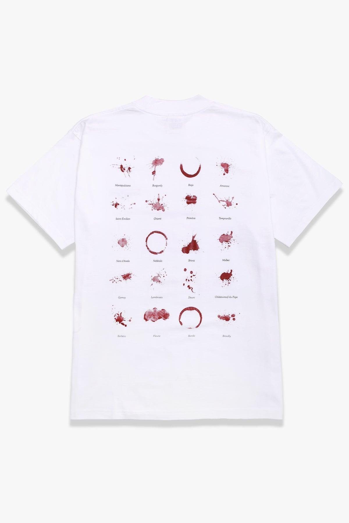 Service Works - Wine Spill Tee - White Product Image
