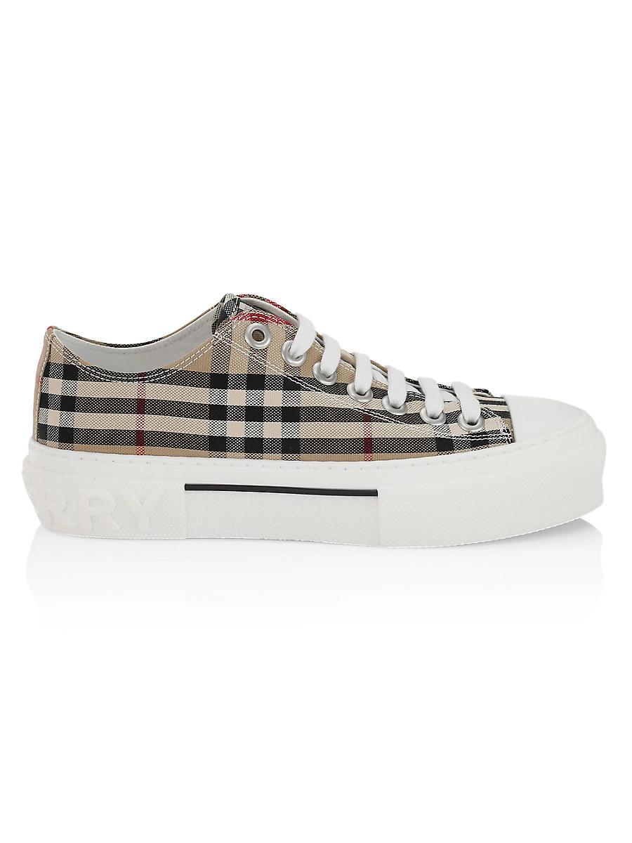 Jack Check Low-Top Sneakers Product Image