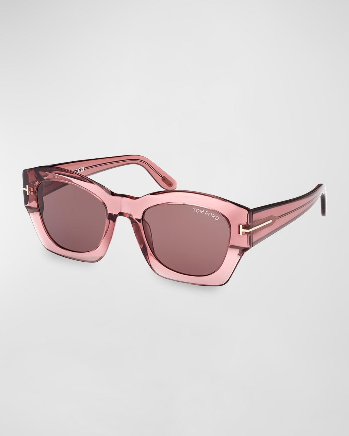 Tom Ford Geometric Sunglasses, 52mm Product Image