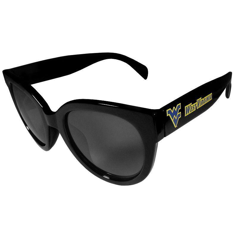 Womens West Virginia Mountaineers Cat-Eye Sunglasses Product Image