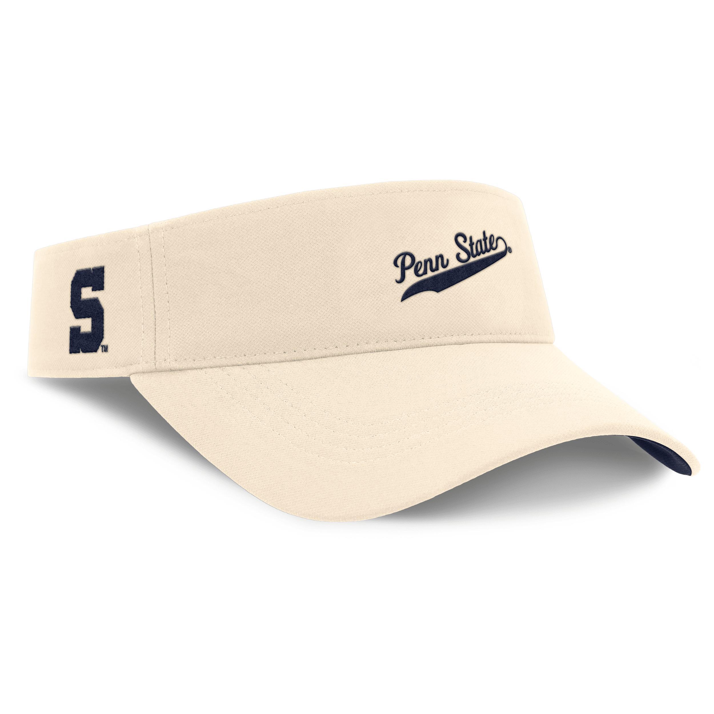 Mens Nike Natural Penn State Nittany Lions Primetime Ace Adjustable Visor Product Image