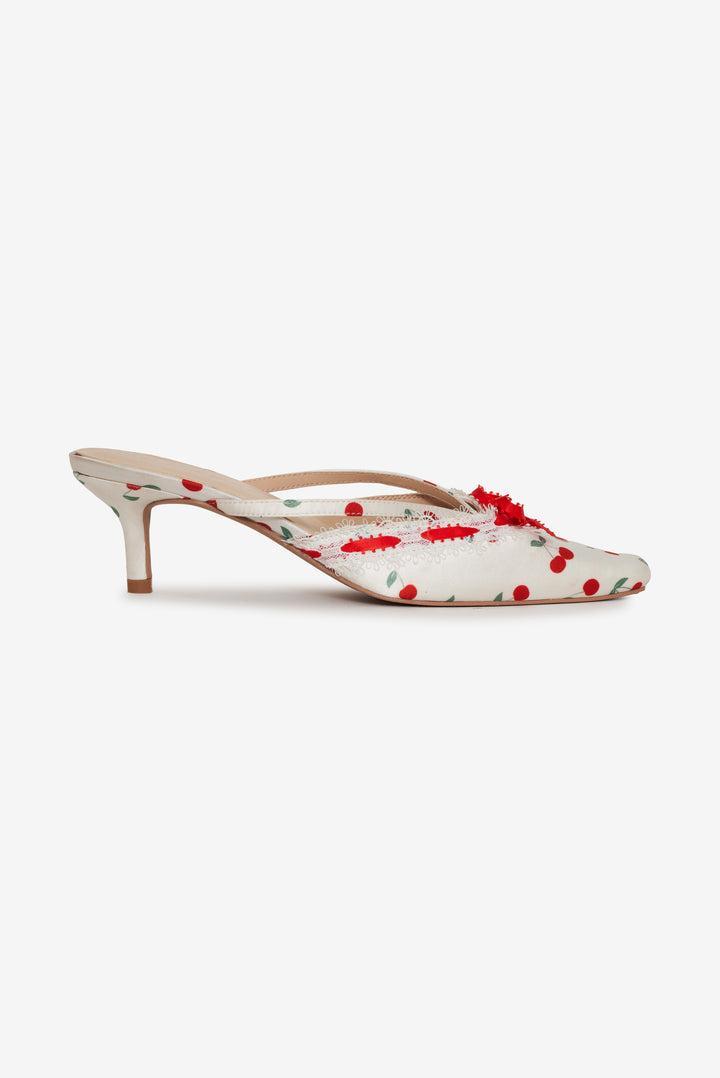 Audrey Heel — White Product Image