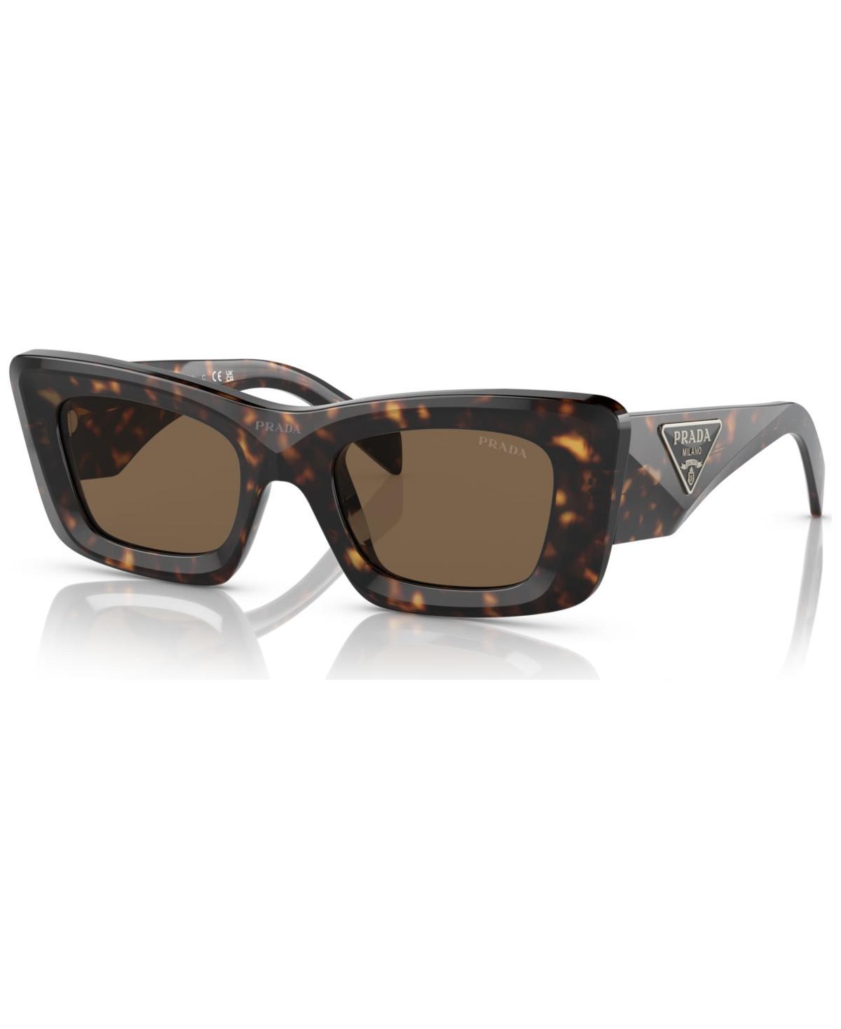 Prada PR 13ZS 50mm Matte Marble Cat Eye Statement Sunglasses Product Image