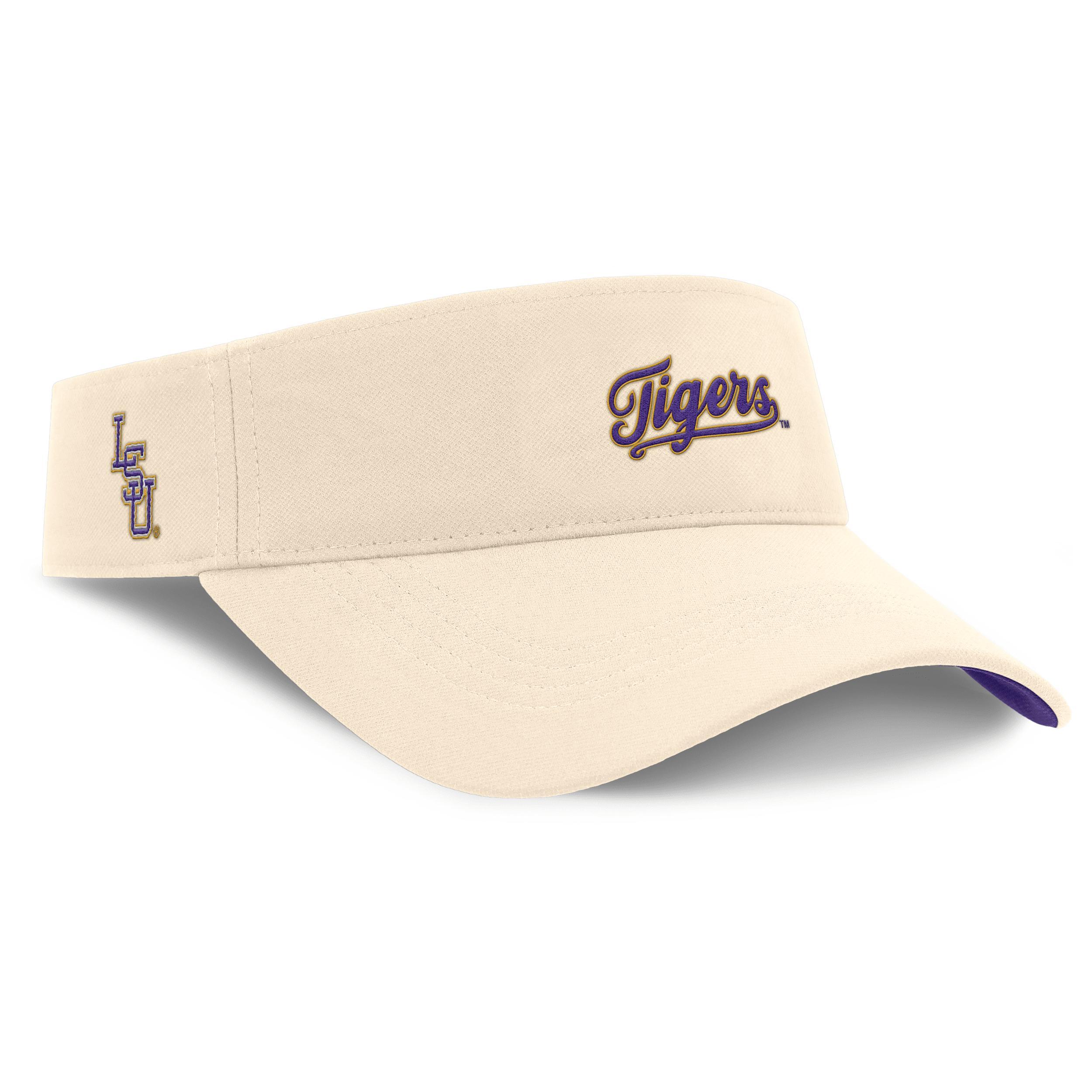 LSU Tigers Primetime Ace Nike Men's Dri-FIT College Adjustable Visor Product Image