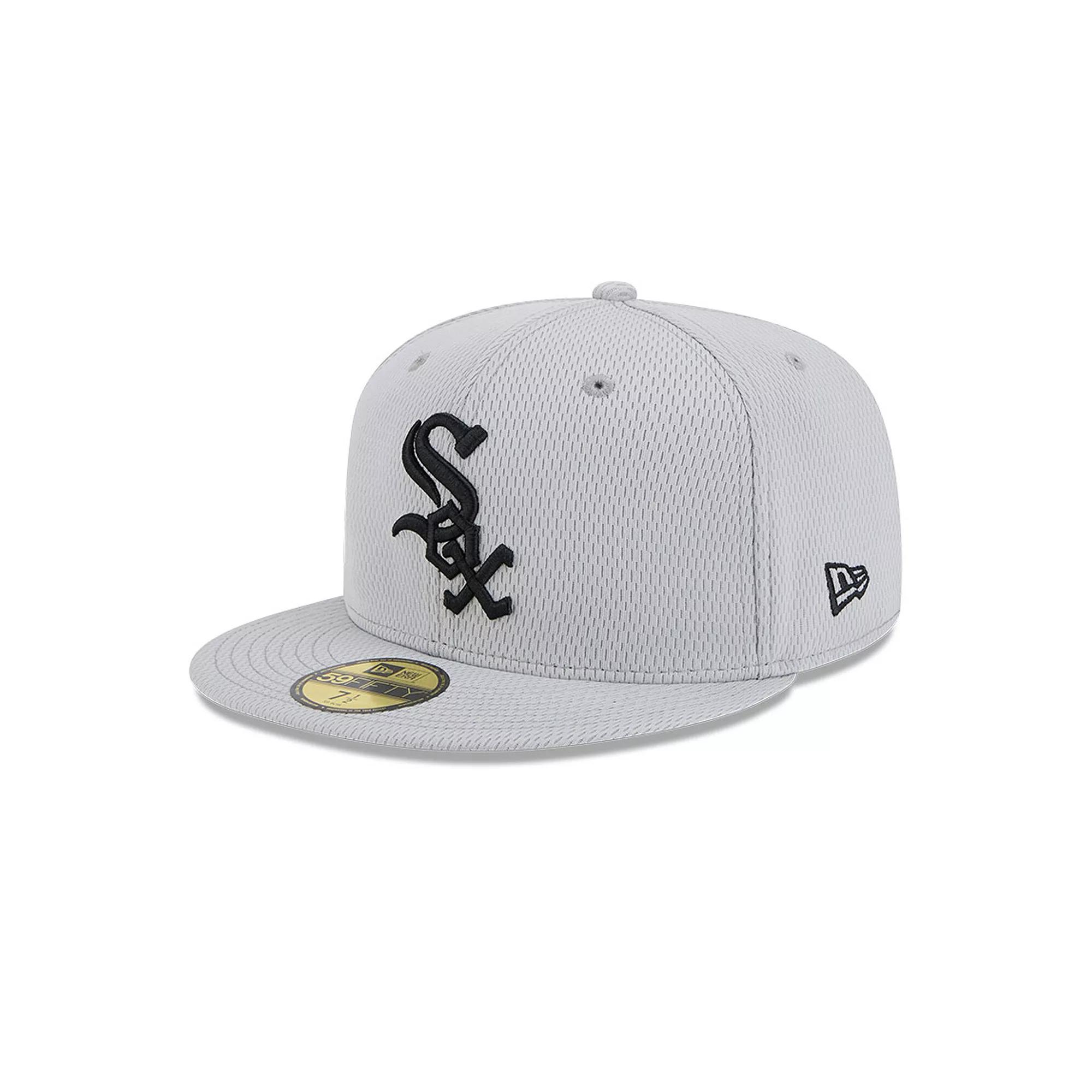 Men's New Era Gray Chicago White Sox 2025 MLB Clubhouse 59FIFTY Fitted Hat, Size: 7 1/2, Grey Product Image