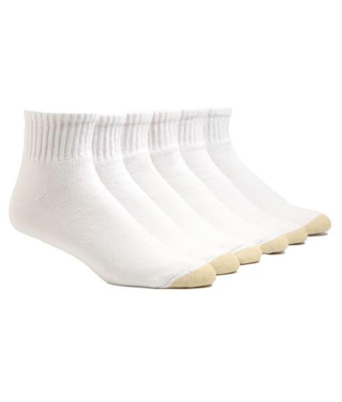Cotton Cushion Big & Tall Ankle Socks 6-Pack Product Image