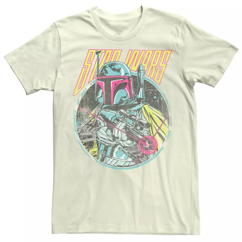 Men's Star Wars Bobba Blaster Tee, Size: XL, Natural Product Image