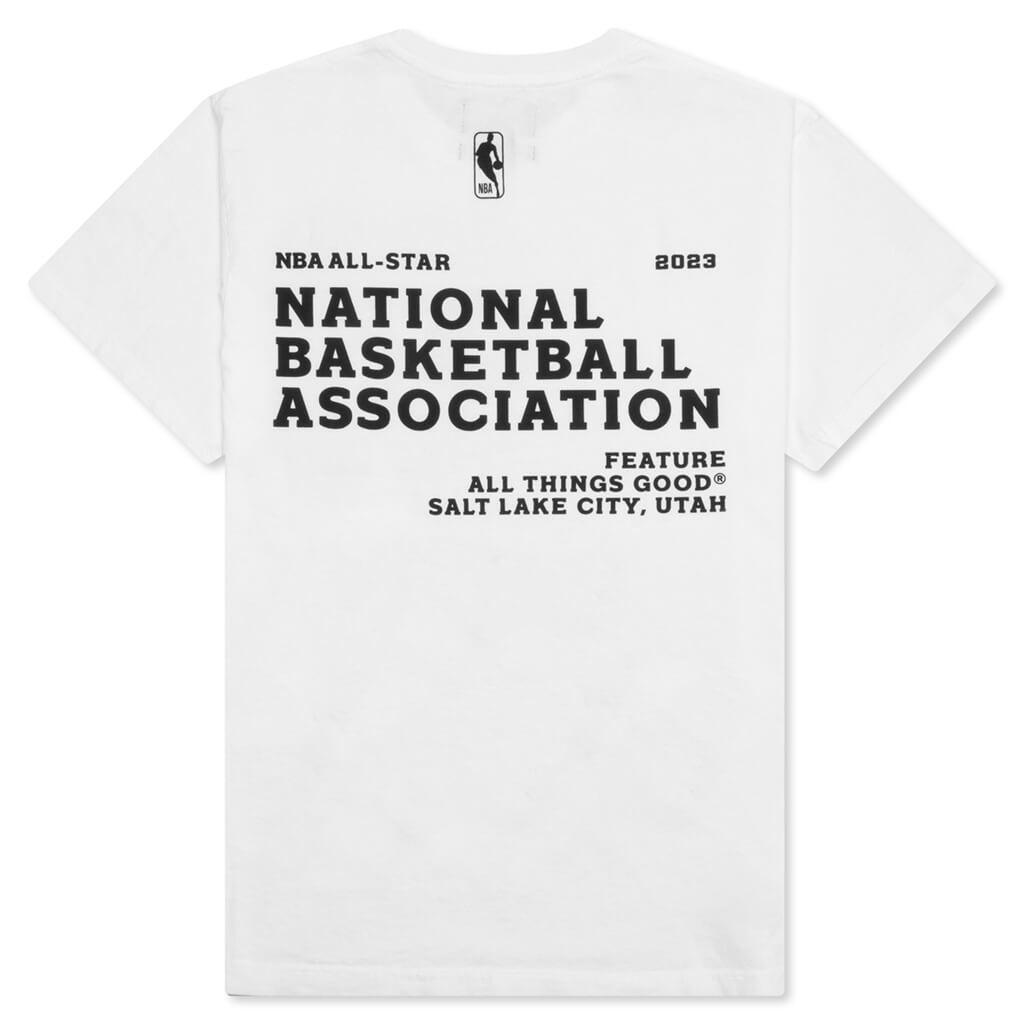 NBA Salt Lake City Tee - White Male Product Image