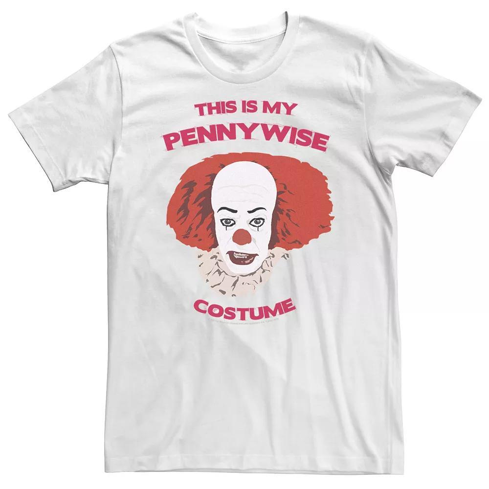Big & Tall IT Classic Halloween This Is My Pennywise Costume Tee, Men's, Size: 4XL, White Product Image