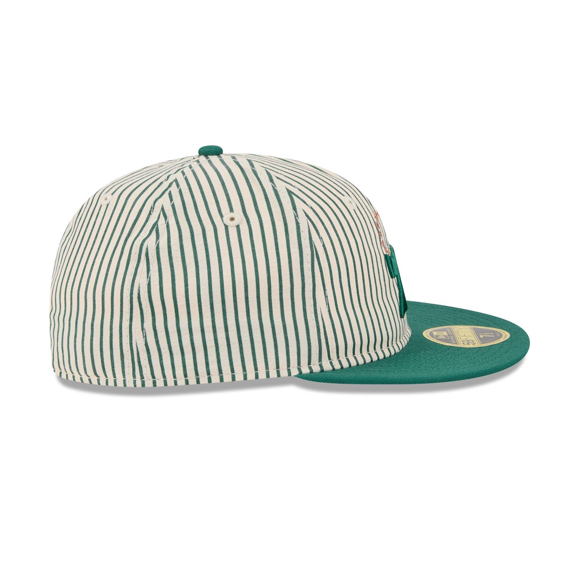Just Caps Seersucker Philadelphia 76ers Retro Crown 59FIFTY Fitted Hat Male Product Image