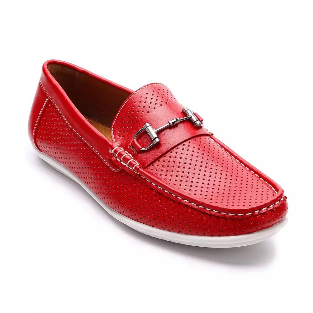 Men's Lourenco Leather Boat Shoes Product Image