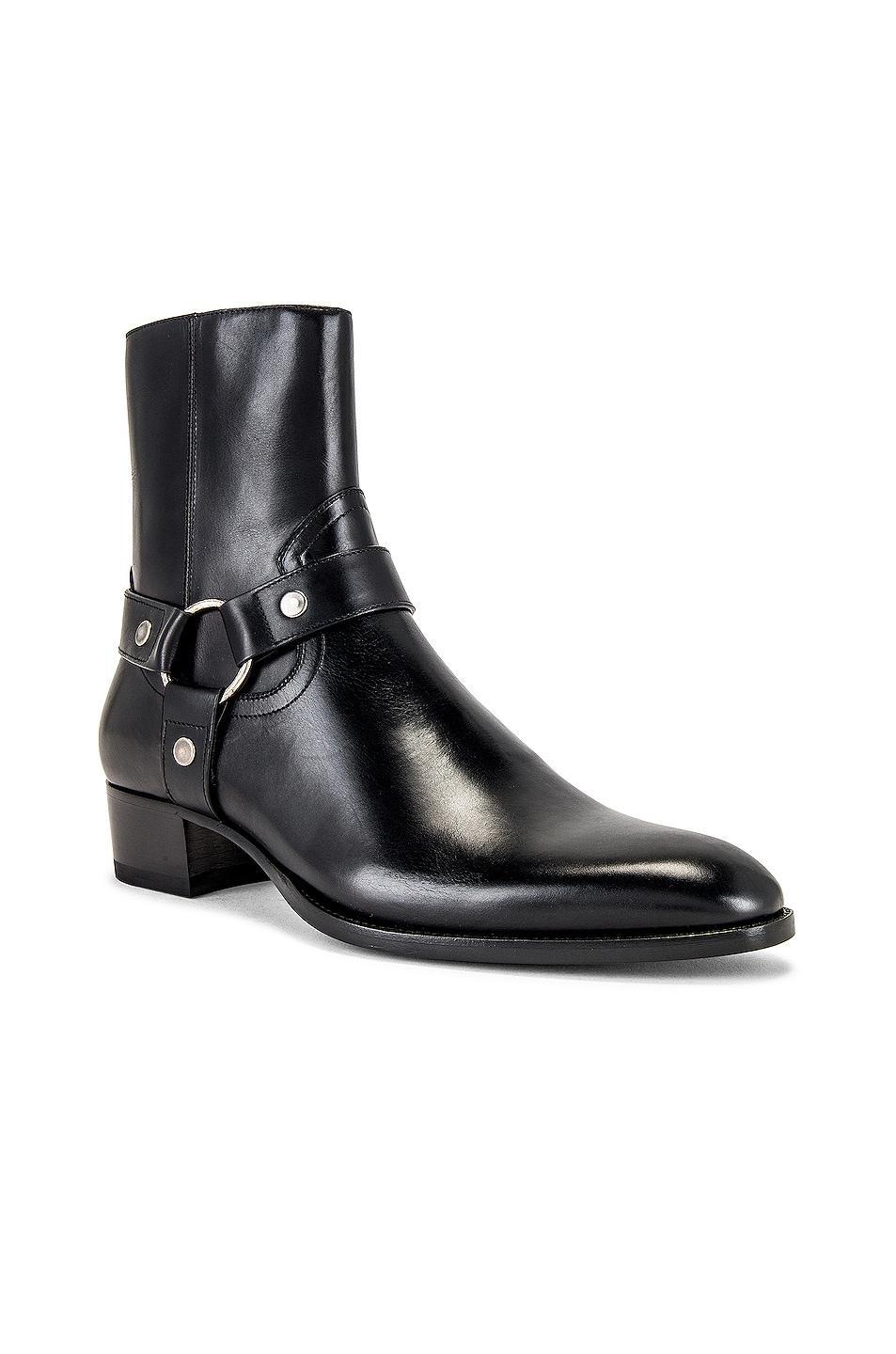 Mens Wyatt 40 Harness Biker Boots Product Image