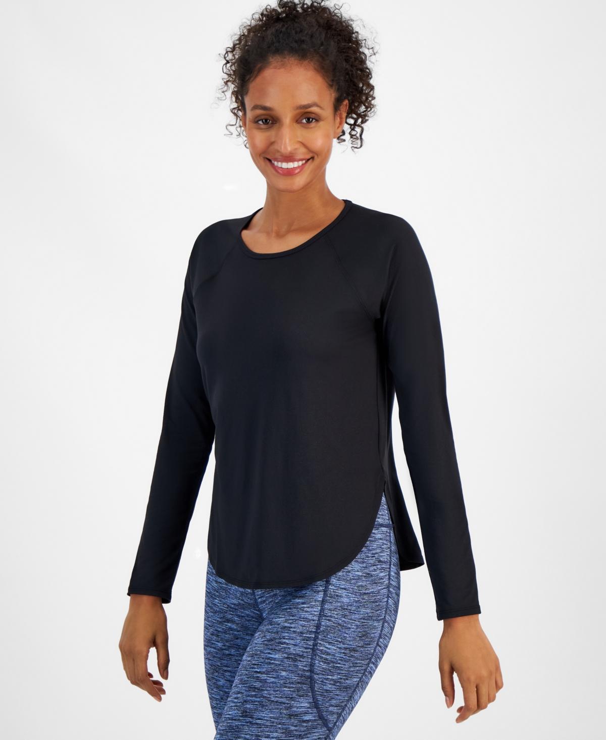 Id Ideology Womens Essentials 2-Pack Long-Sleeve T-Shirt, Created for Macys Product Image