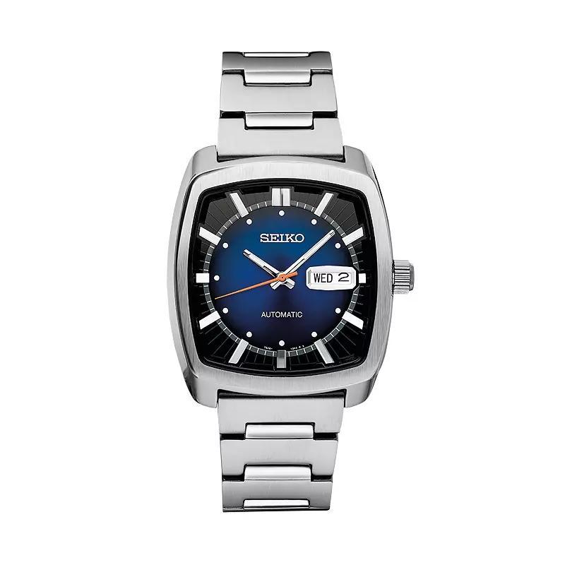 Seiko Mens Recraft Leather Automatic Watch - SNKP27 Brown Product Image