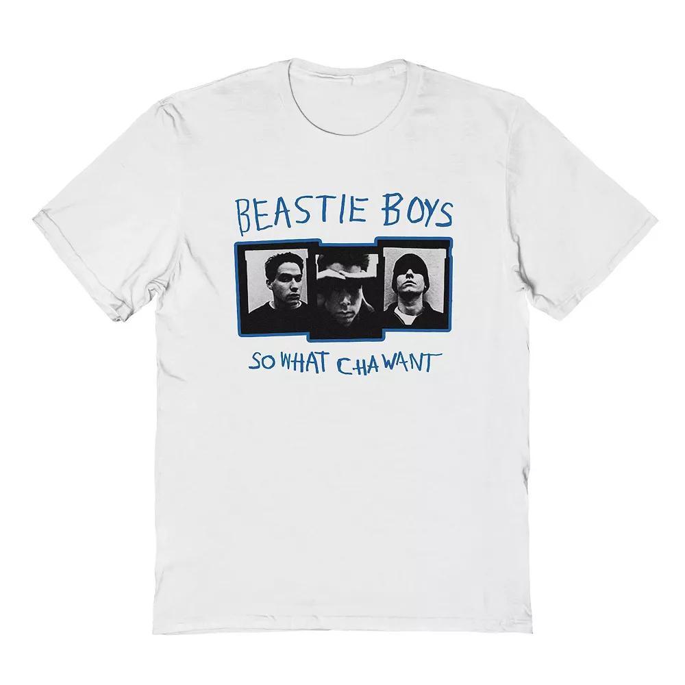 Men's Beastie Boys So Watcha Want Blue Graphic Tee, Size: Small, White Product Image