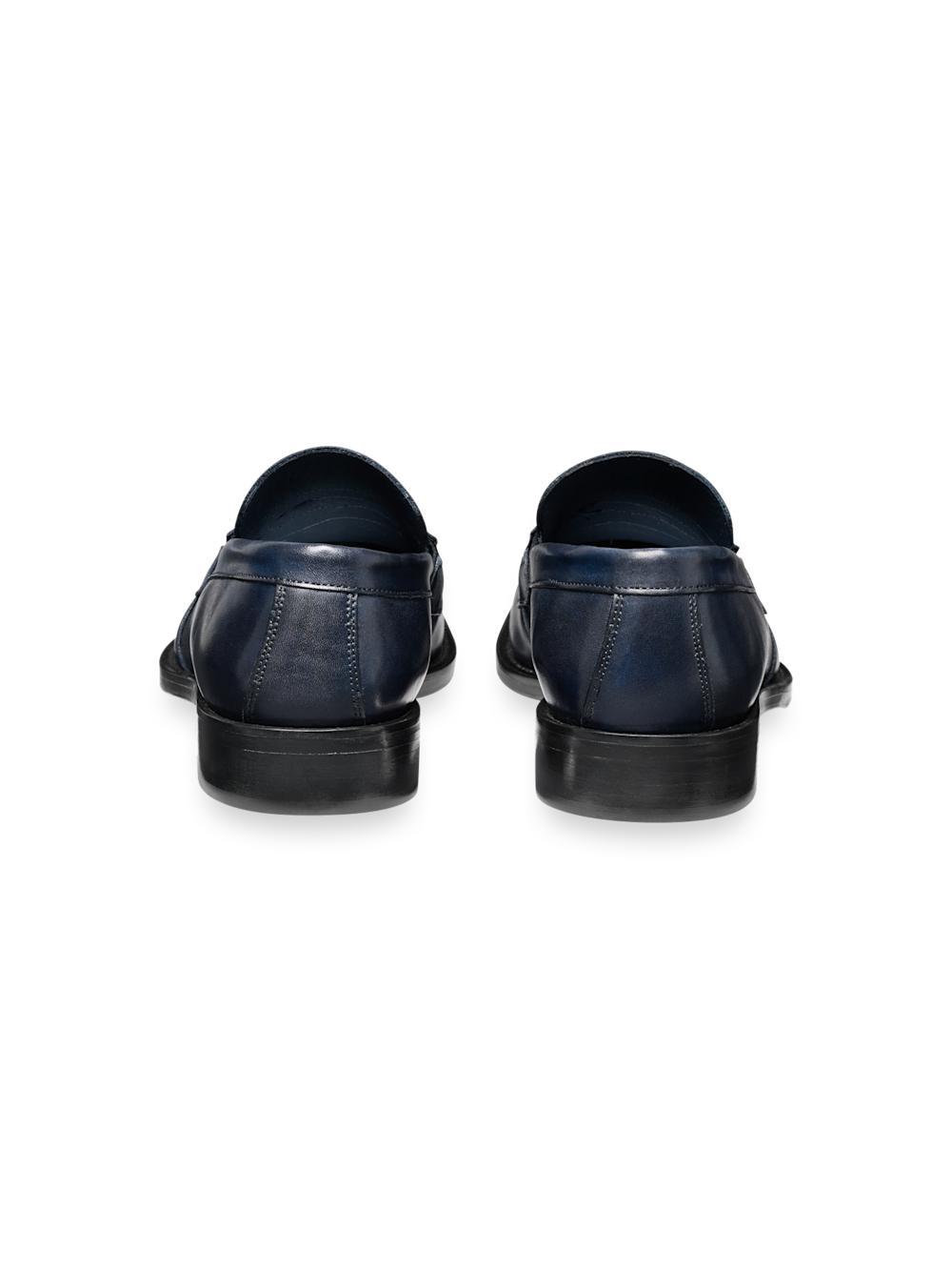 Eric Penny Loafer - Navy Product Image